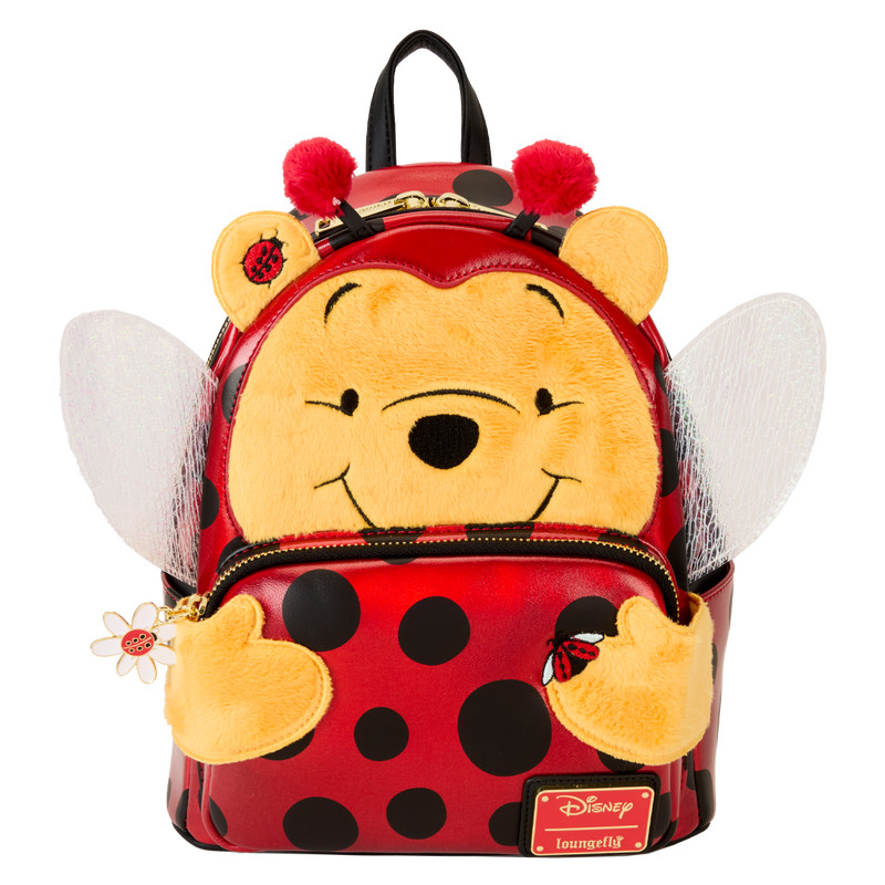 Mini mochila  Winnie the Pooh cosplay de Ladybug - DISNEY LOUNGEFLY