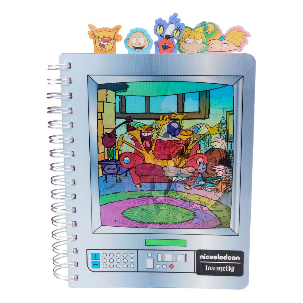 Cuaderno televisión retro - Loungefly Nickelodeon