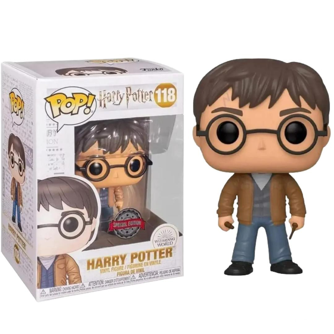 FUNKO POP! 118 Harry con 2 varitas - Harry Potter