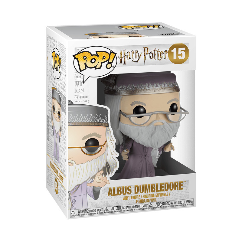 FUNKO POP! 15 Dumbledore con su varita - Harry Potter