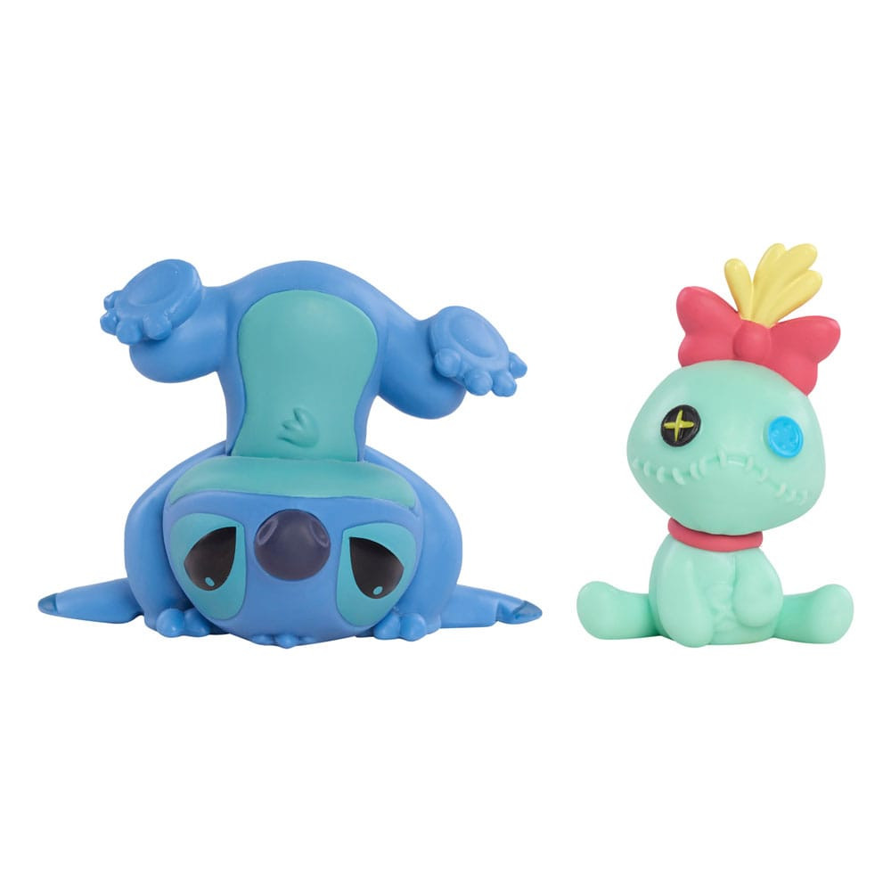 Pack 2 figuras Scrump y Stitch al revés - Disney Lilo & Stitch