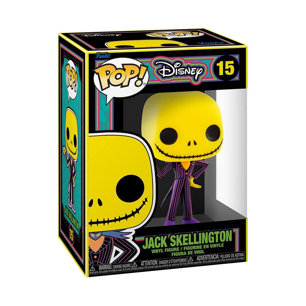 FUNKO POP! 15 Jack Blacklight - Disney Pesadilla antes de Navidad