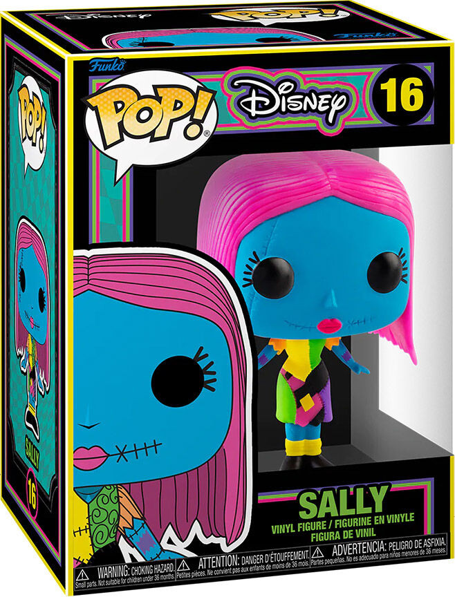 FUNKO POP! 16 Sally Blacklight - Disney Pesadilla antes de Navidad