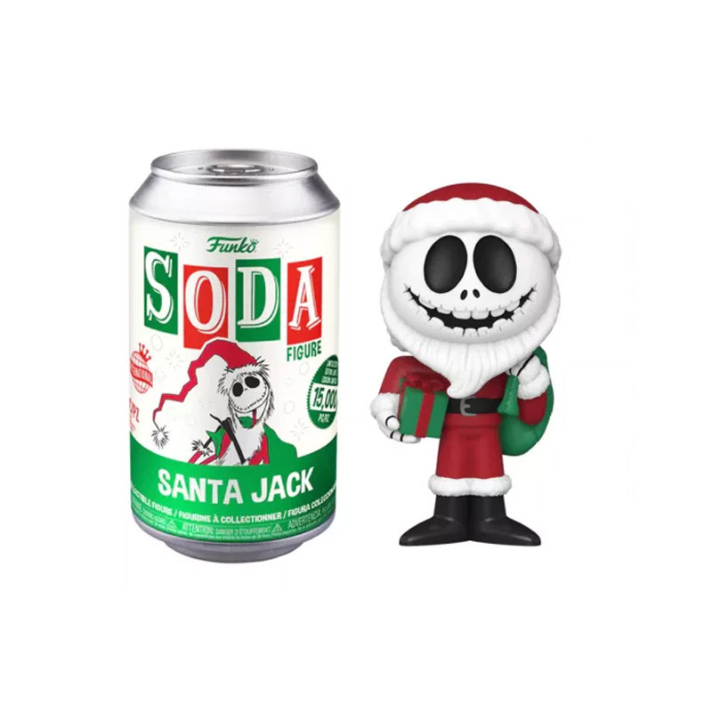 Vinilo Soda Jack Papá Noel - Disney Pesadilla antes de Navidad