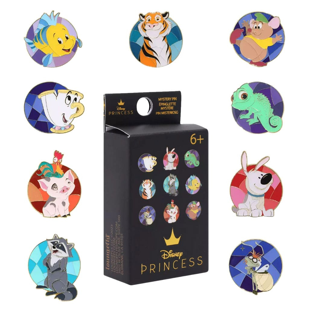 Pin princesa animal vidriera - Disney Loungefly