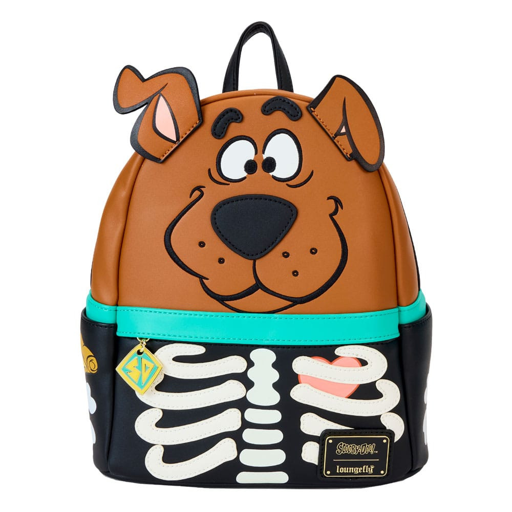 Mini mochilas Scooby cosplay esqueleto- Loungefly Scooby-Doo