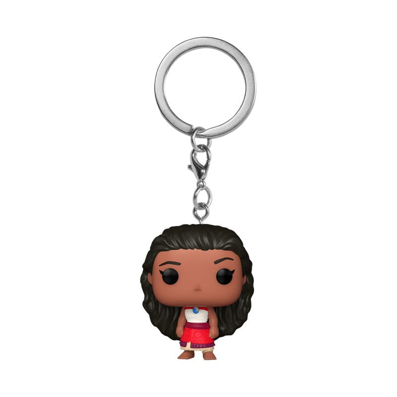 FUNKO POP! Llavero Moana con falda roja - Disney Moana 2