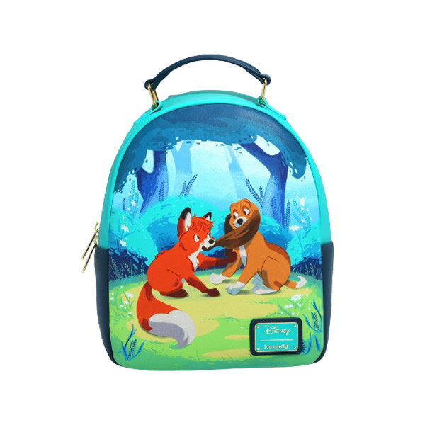 Mini mochilas exclusivo Fox And The Hound Forest - DISNEY LOUNGEFLY