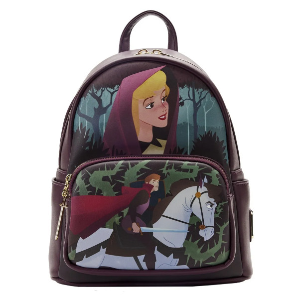 Mini mochilas exclusiva Aurora - DISNEY LOUNGEFLY La Bella Durmiente