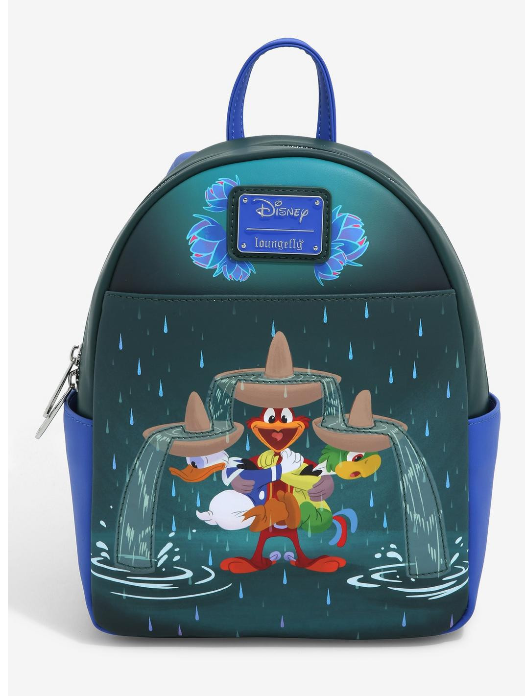 Mini mochilas exclusiva Tres Caballeros Fuente - DISNEY LOUNGEFLY