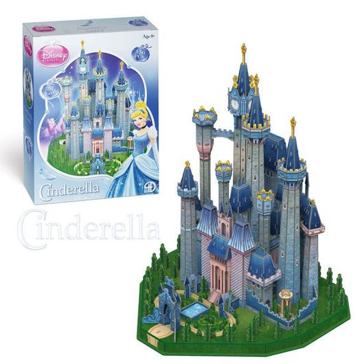 Rompecabezas 3D del Castillo de Cenicienta - Disney Cenicienta