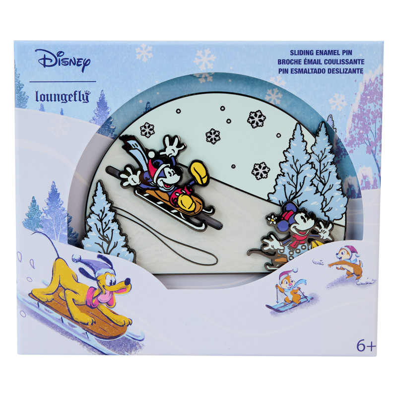 Pin caja de coleccionista Mickey & Amigos Winter Wonderland - DISNEY LOUNGEFLY