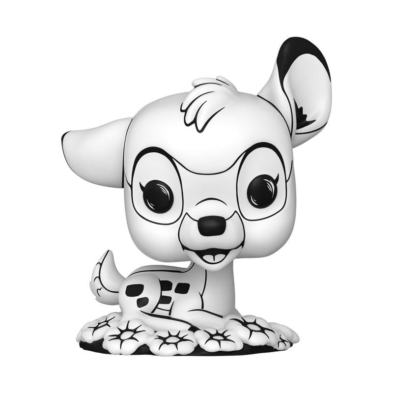 Figura de vinilo POP! de Disney Sketched - Bambi 9 cm