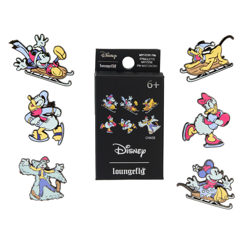 Pin caja Misterio Winter Wonderland - Disney Loungefly Mickey & Amigos