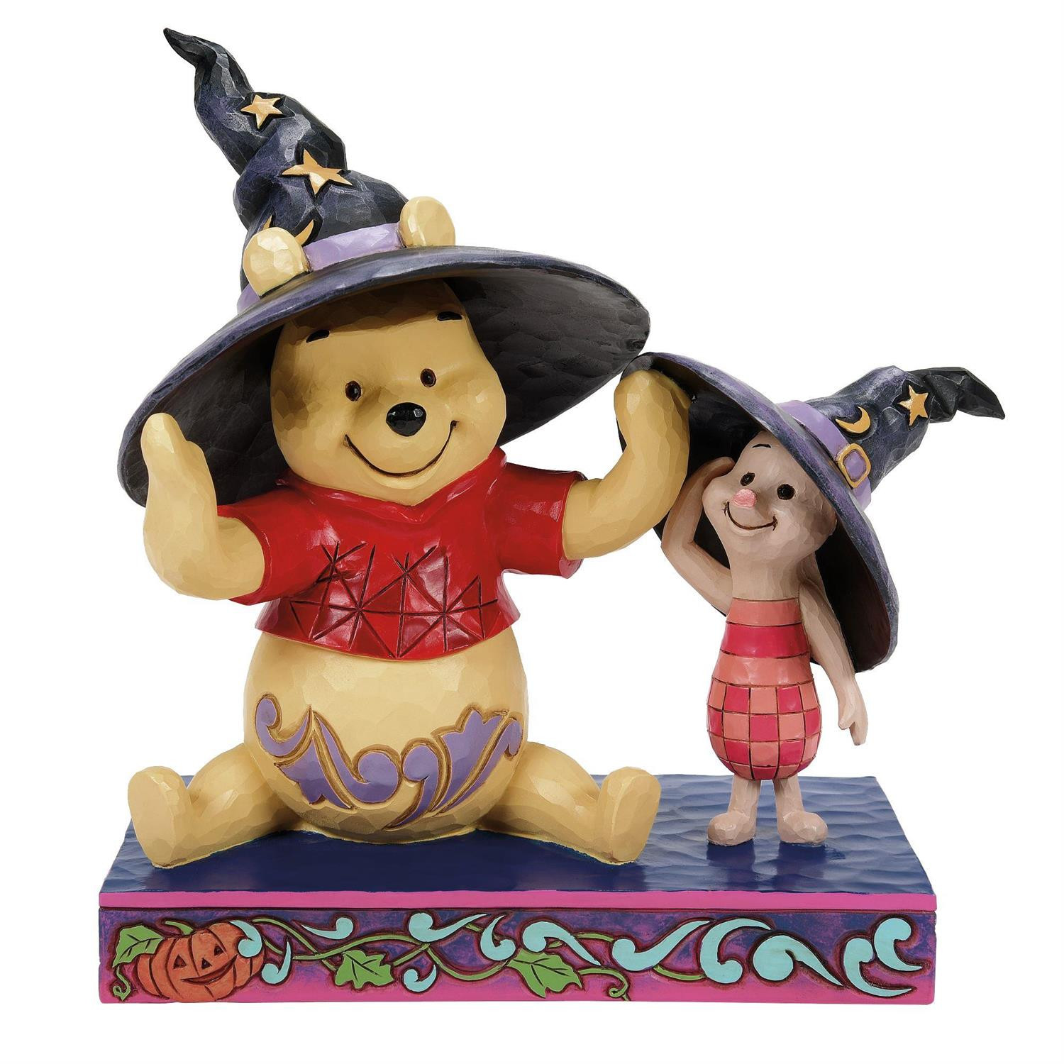 Pooh y Piglet sombreros de mago - DISNEY TRADITIONS