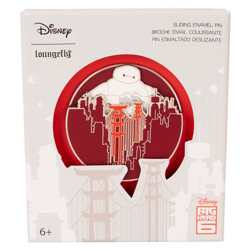 Pin caja de coleccionista Baymax ama San Fransokyo 10° aniversario - DISNEY LOUNGEFLY Big Hero 6