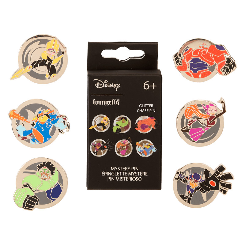 Pin caja Misterio Big Hero 6 décimo aniversario - DISNEY LOUNGEFLY