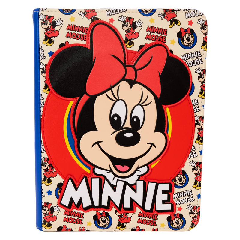 Diario de Artículos De Papelería rellenable Minnie Mouse - DISNEY LOUNGEFLY