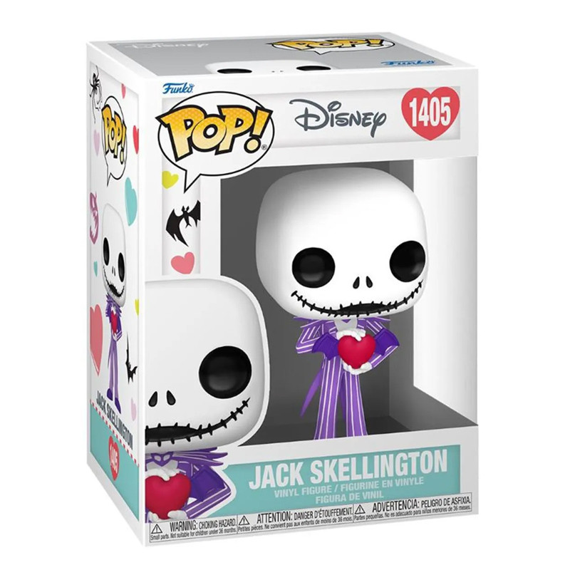 FUNKO POP! 1405 Jack de San Valentín - Disney Pesadilla antes de Navidad