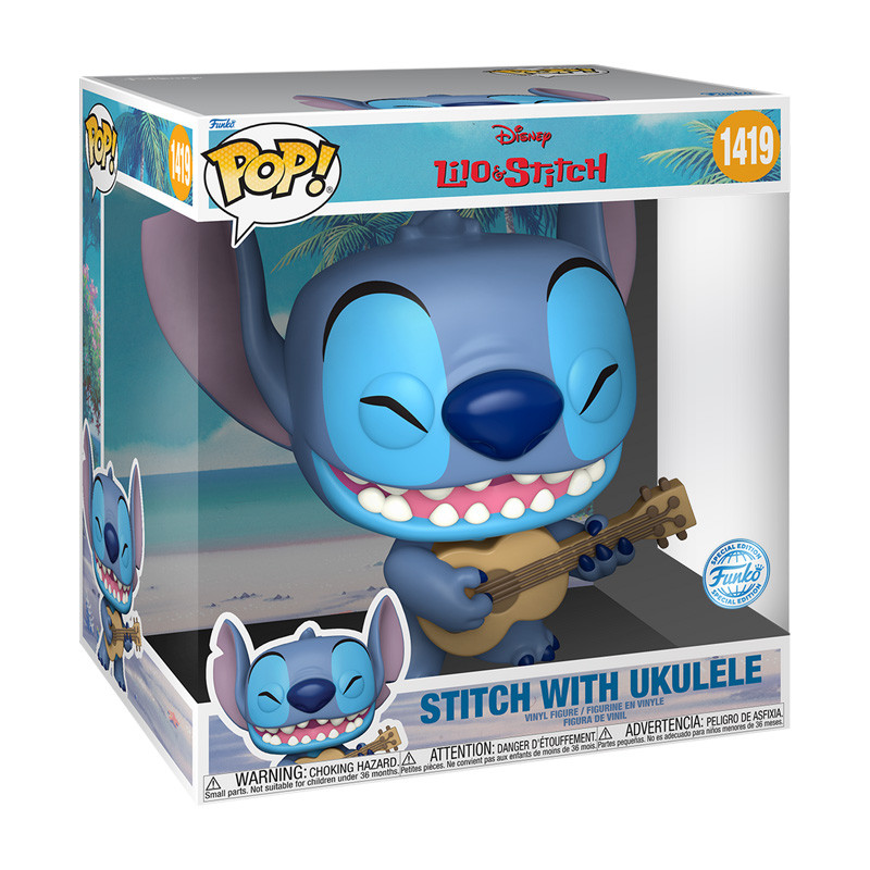 FUNKO POP ! 1419 Stitch Ukelele gigante - Disney