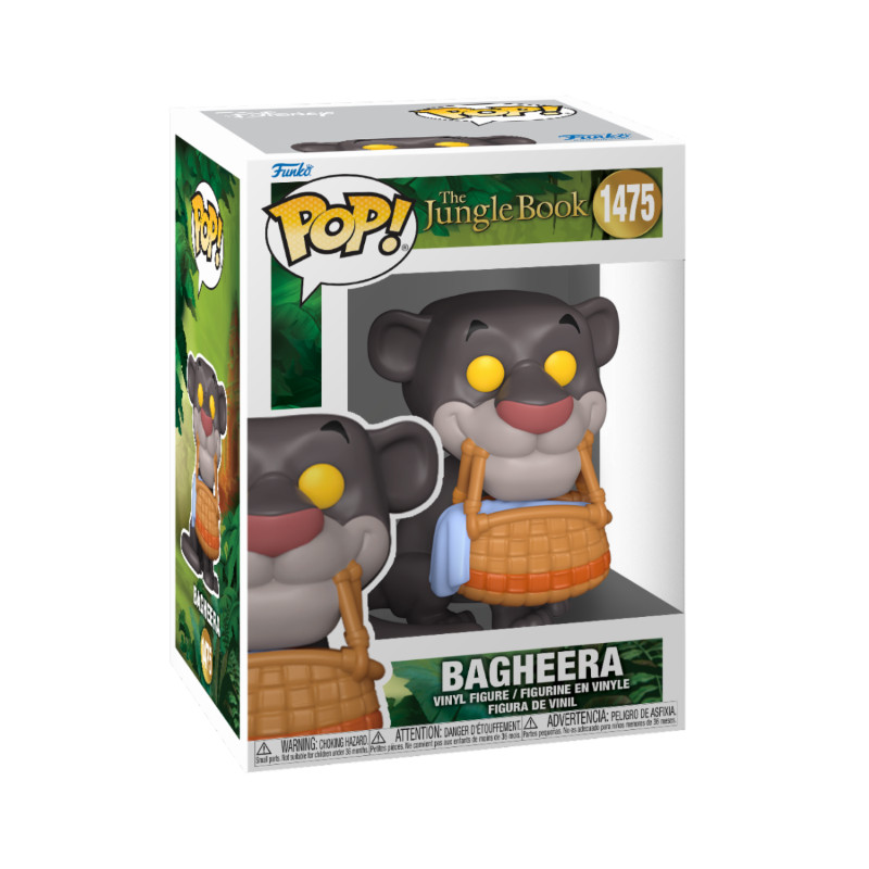 ¡FUNKO POP ! 1475 Bagheera Panier - Disney El libro de la selva