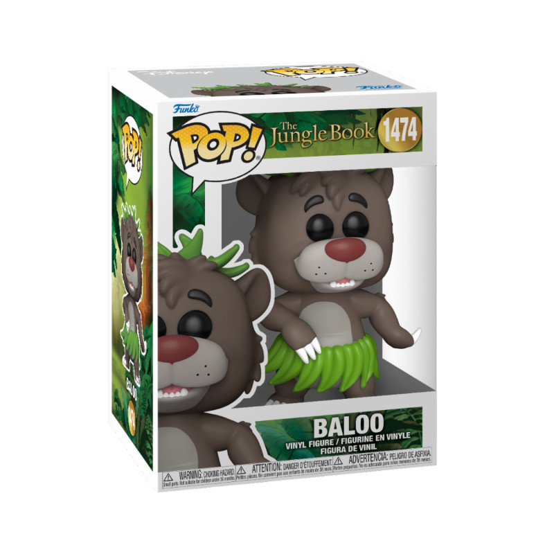 FUNKO POP ! 1474 Baloo - Disney El libro de la selva