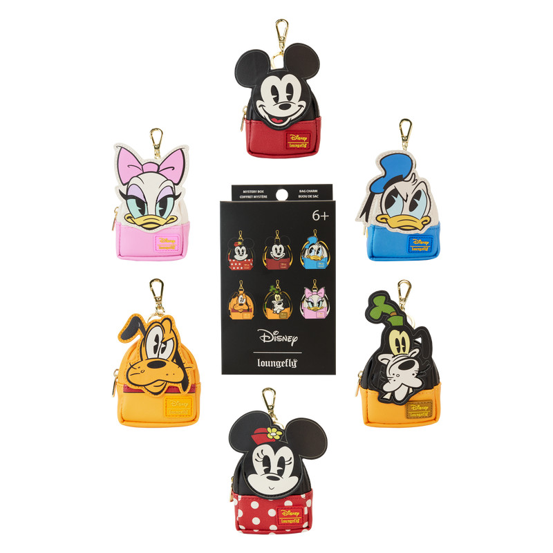 llavero mini mochila Misterio Mickey y Amigos - Disney Loungefly