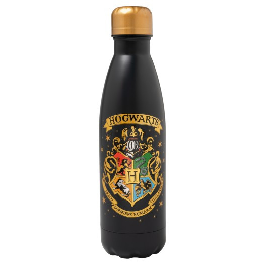 BOTELLA ISOTERMICA DE METAL HOGWARTS - HARRY POTTER