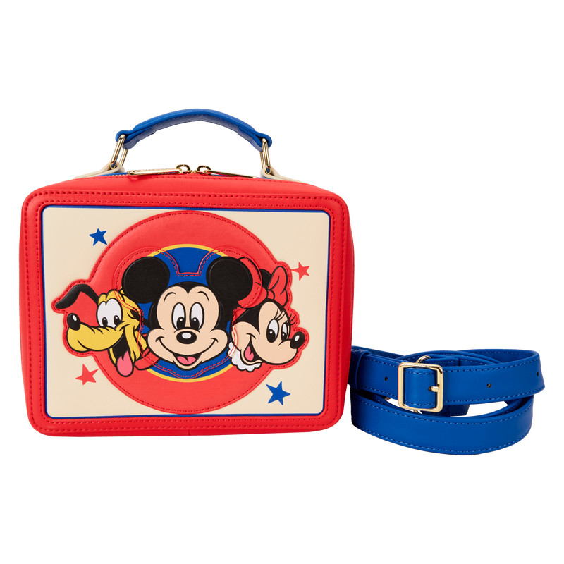 Bolso bandolera caja de almuerzo Mickey y Amigos - DISNEY LOUNGEFLY