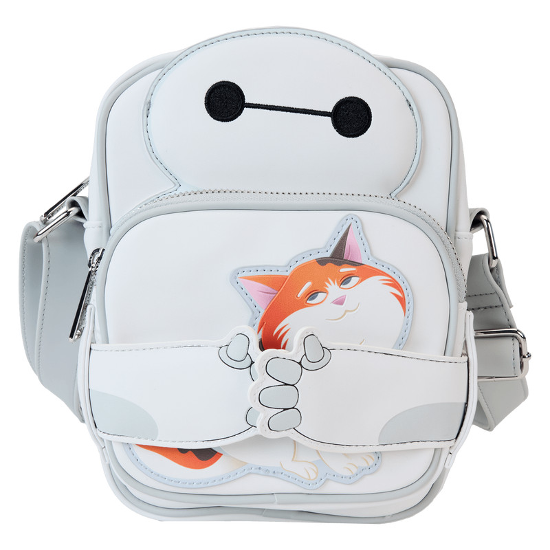 Bolso bandolera con monedero Baymax y Mochi - DISNEY LOUNGEFLY Big Hero 6 10th Anniversary