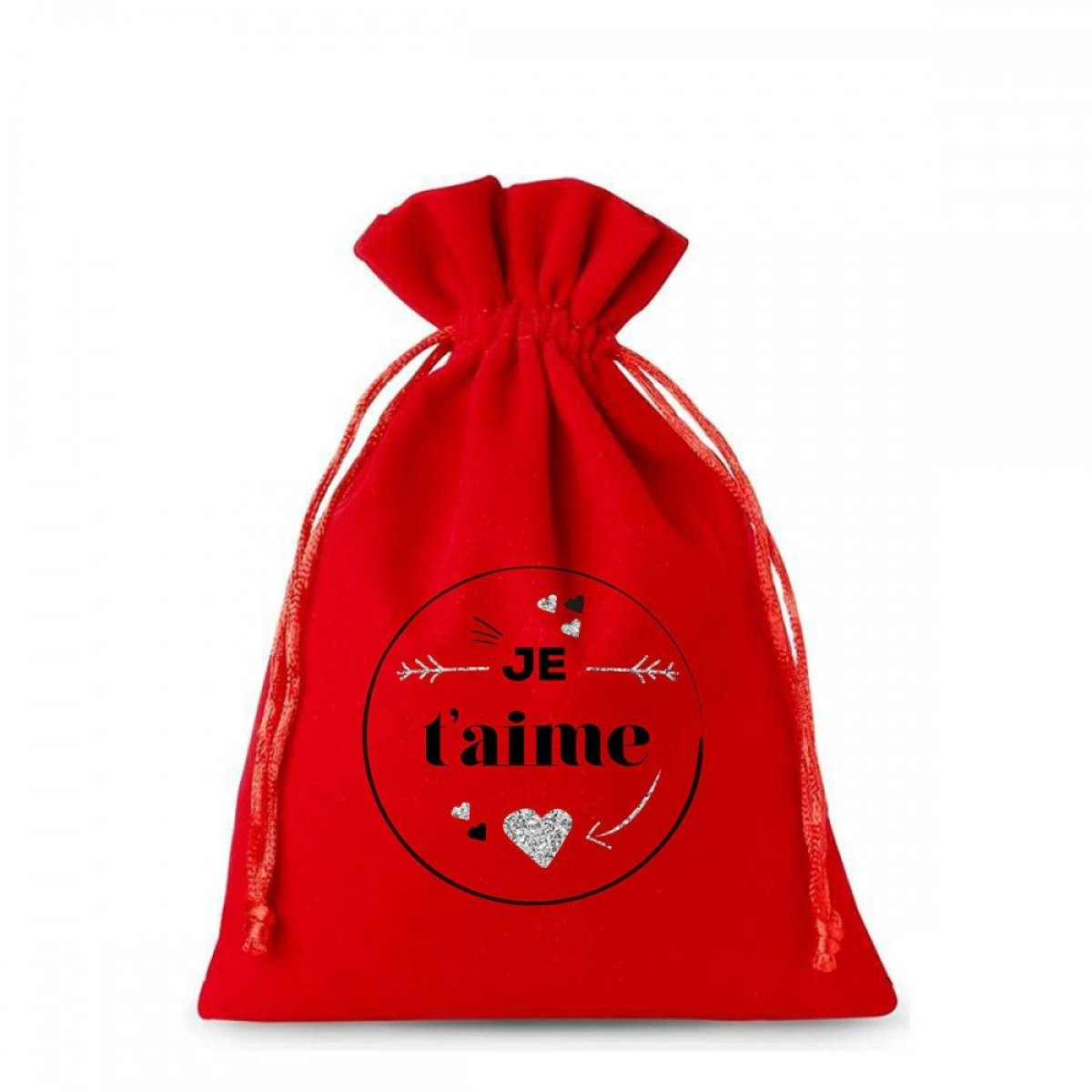 Bolsa roja "Je t'aime"