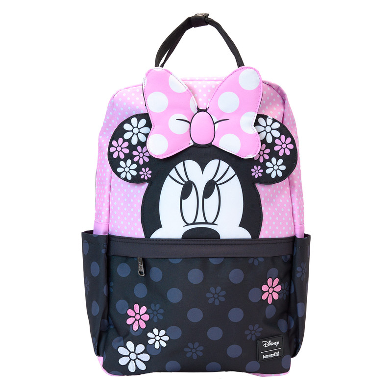 Mochilas de nailon con estampado floral Minnie Mouse - DISNEY LOUNGEFLY