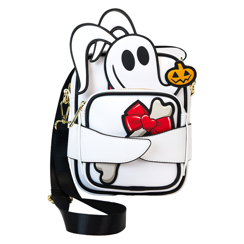 Bolso Bandolera con monedero Zero - DISNEY LOUNGEFLY Pesadilla antes de Navidad