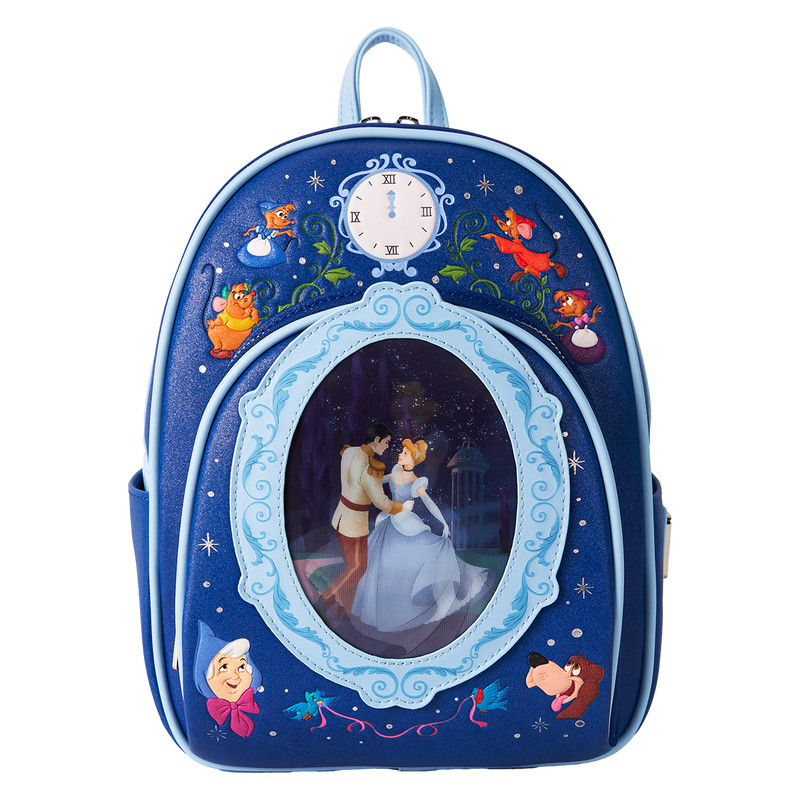 Mini Mochila Lenticular Royal Ball - DISNEY LOUNGEFLY Cenicienta 75 aniversario