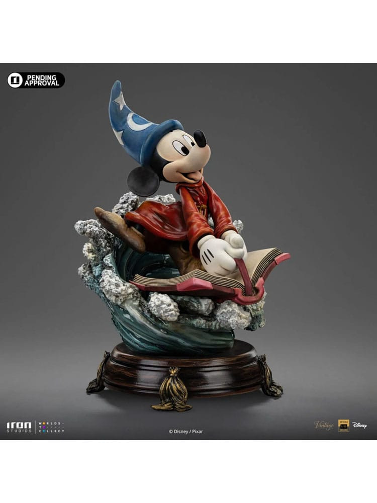 Mickey Sorcerer Art Scale Deluxe collection vintage - Disney clásicos