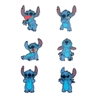 Pin Caja Misterio Stitch caras divertidas - Disney Loungefly