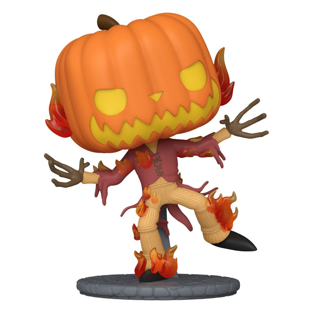 Figura de vinilo POP! de Disney de Nightmare Before Christmas Pumpkin King(SC) de 9 cm