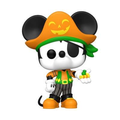 Figura de vinilo Disney POP! Halloween Pirata Mickey 9 cm