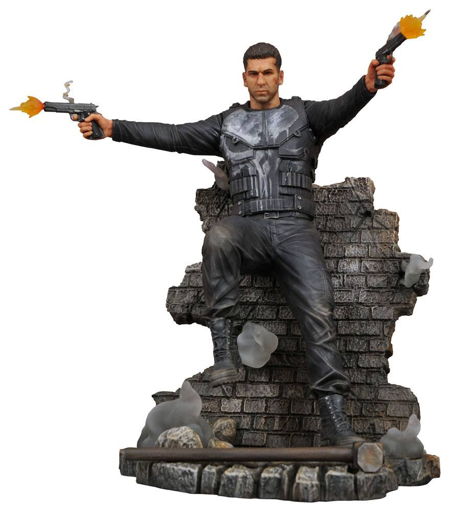 Serie de TV Punisher Marvel Galería Estatuilla Punisher Versión 2 23 cm