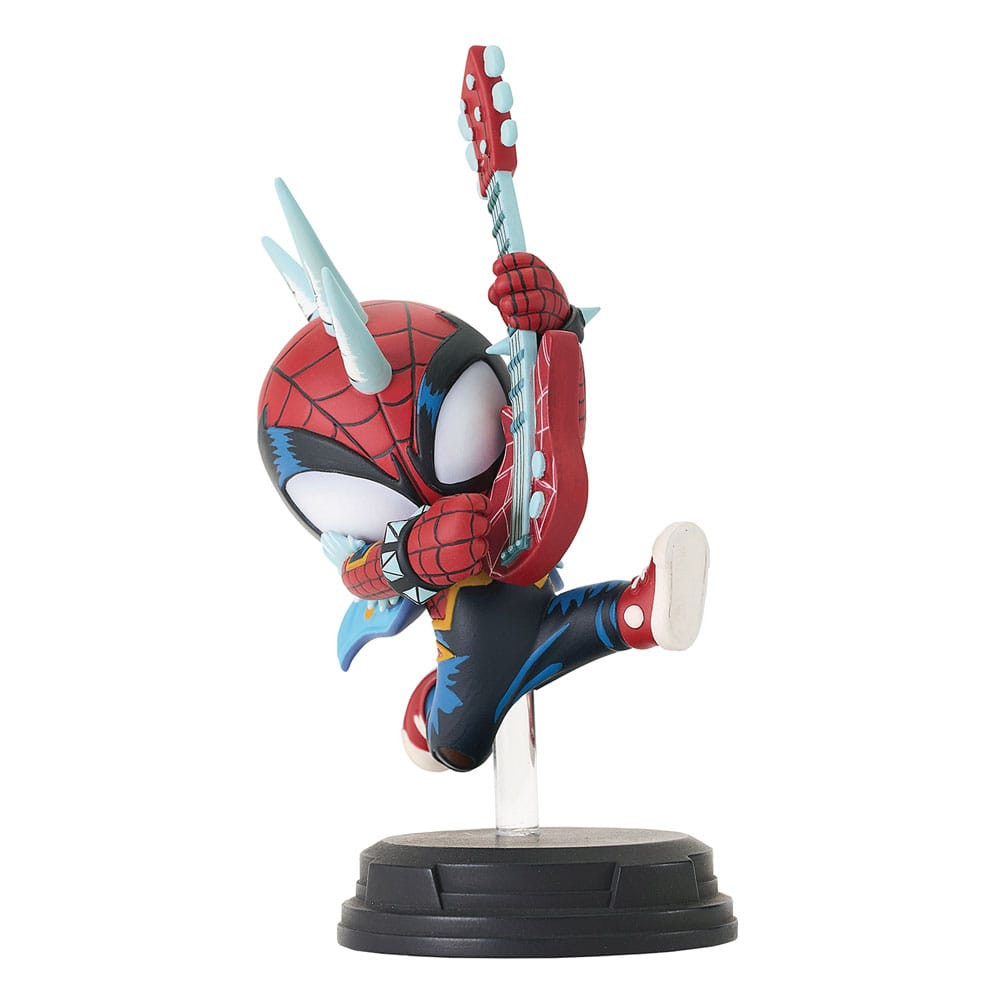 Estatuilla Spider-Punk animada de Marvel de 13 cm