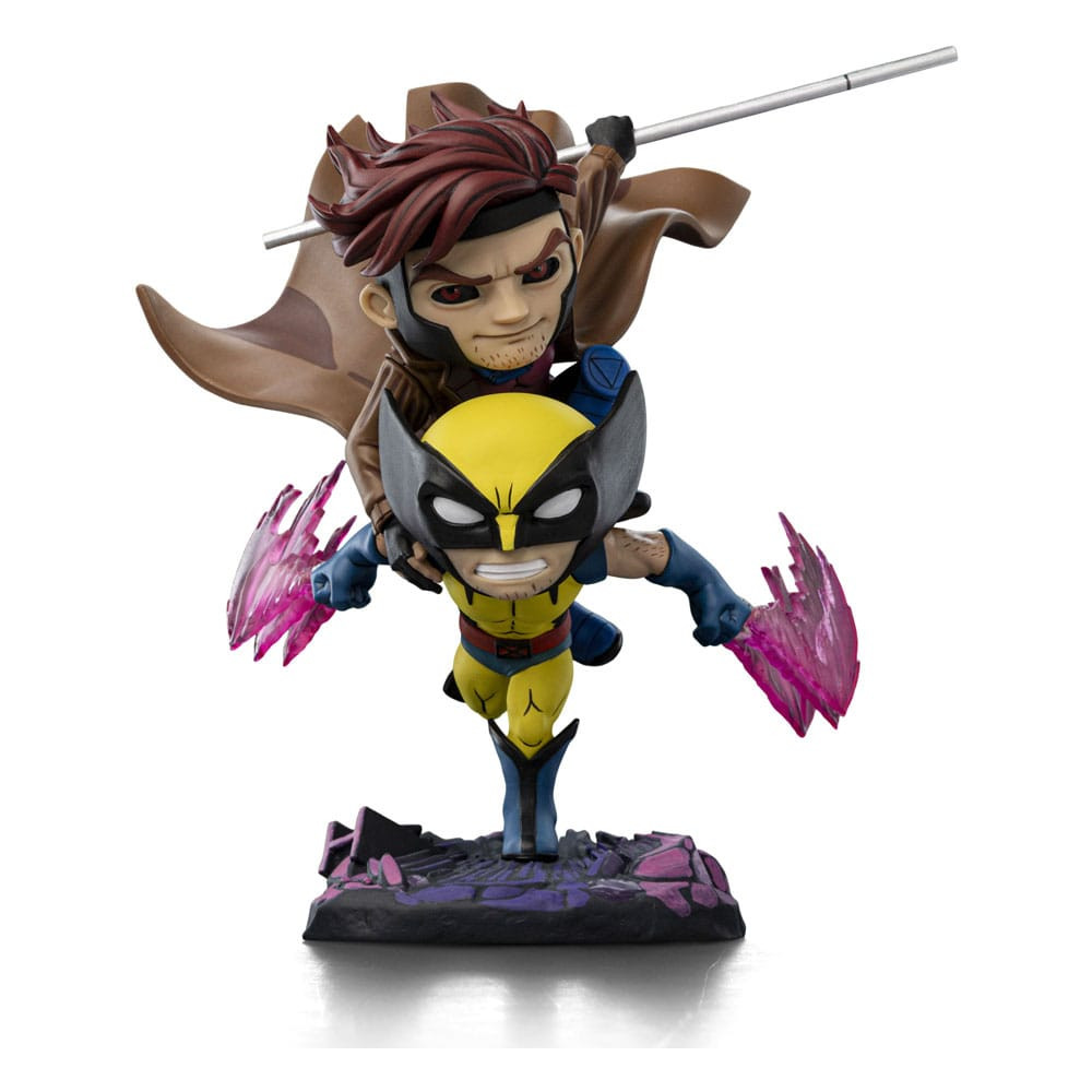 Figura PVC de X-Men 97 Mini Co. Gambit y Wolverine 23 cm