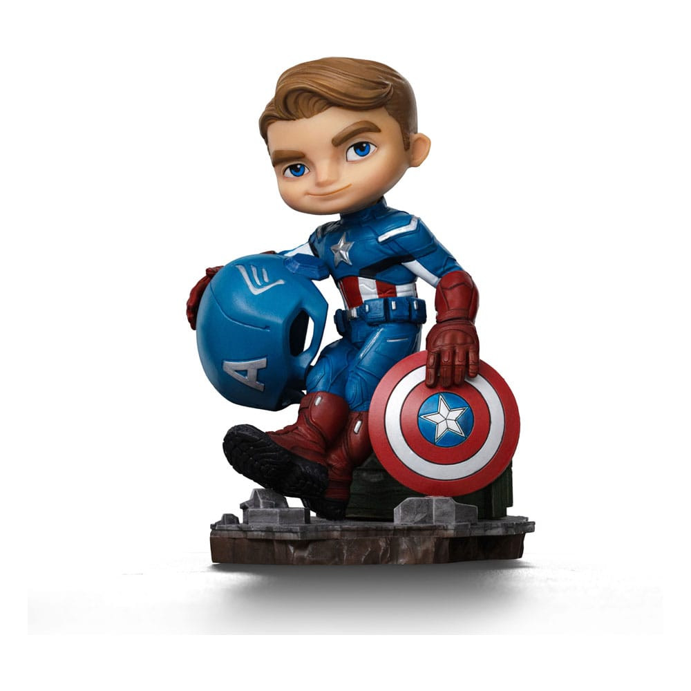 Figura PVC Los Vengadores Infinity Saga Mini Co. Capitán América 14 cm