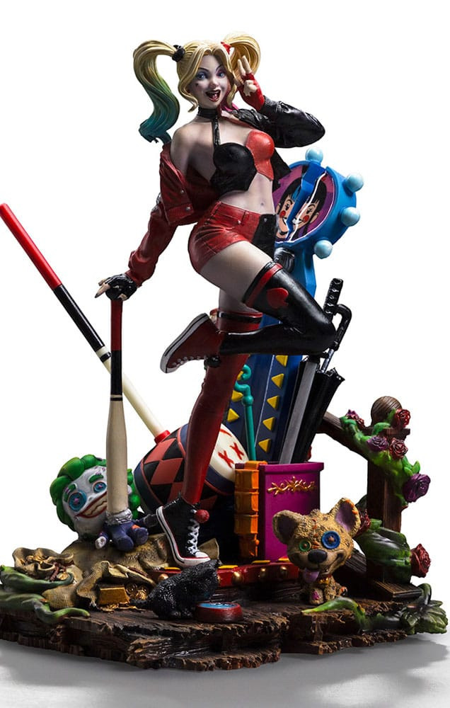 Estatuilla DC Comics 1 Deluxe Art Scale Harley Quinn (Sirenas de Ciudad Gótica) 22 cm