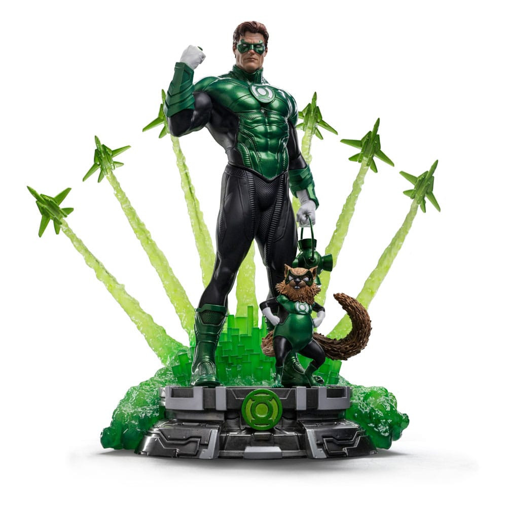 Estatuilla DC Comics Deluxe Art 10 1 Verde Unleashed 24 cm