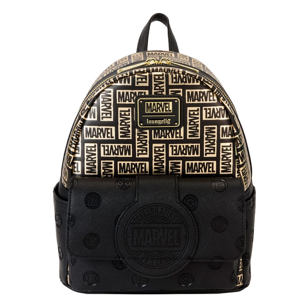 mochilas con minilogotipo de Marvel by Loungefly