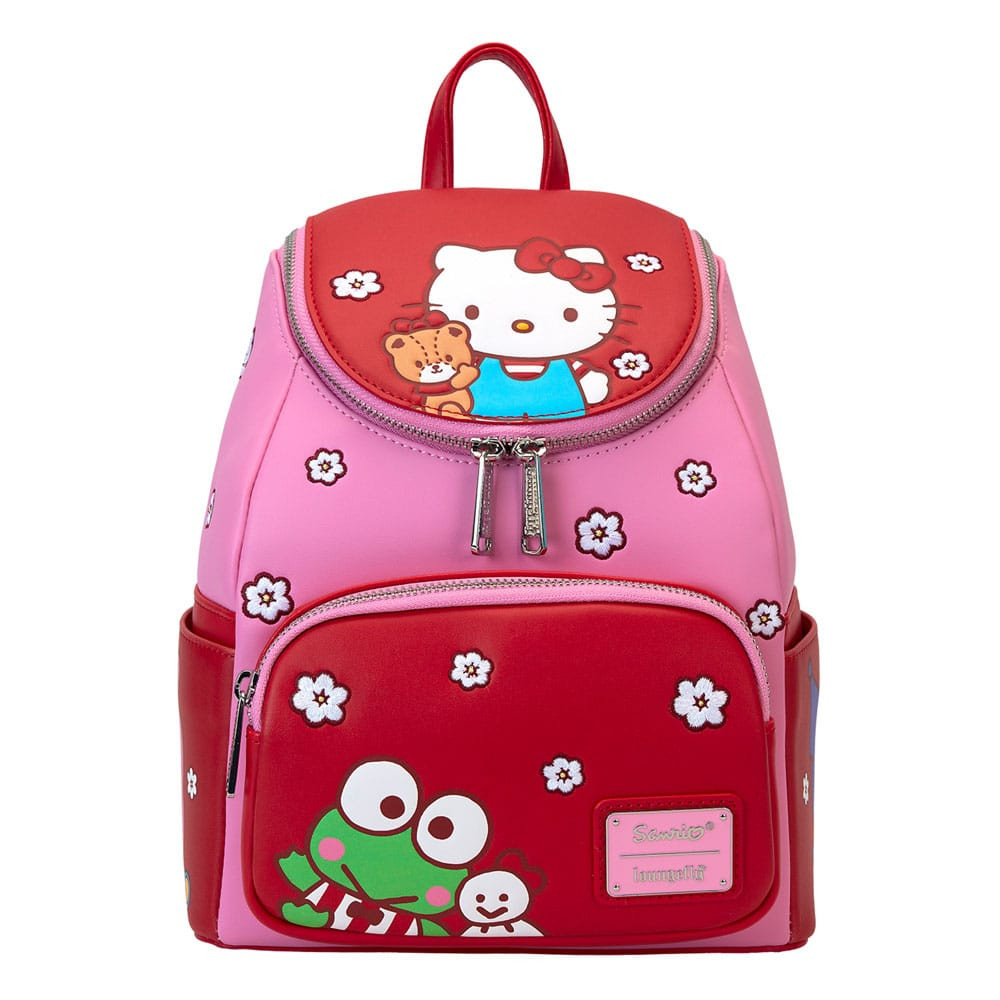 mochilas con bloques de color Hello Kitty & Amigos de Sanrio by Loungefly