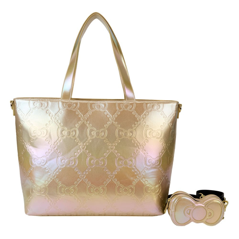 Bolsa de compras Hello Kitty by Loungefly 50 aniversario oro