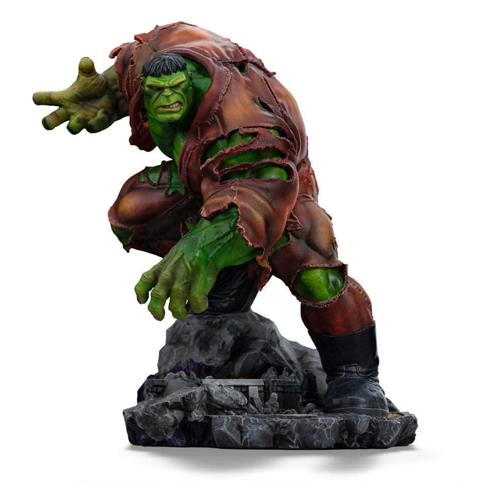 Estatuilla Marvel 1 BDS Art Scale Guantelete del Infinito Hulk Diorama 25 cm