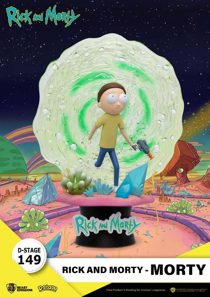 Diorama de Rick y Morty PVC D-Stage Morty 14 cm