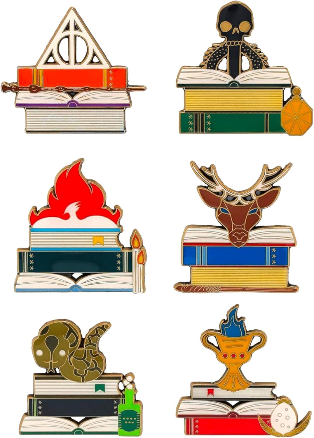 PIN CAJA MISTERIO LIBRO HARRY POTTER - HARRY POTTER LOUNGEFLY